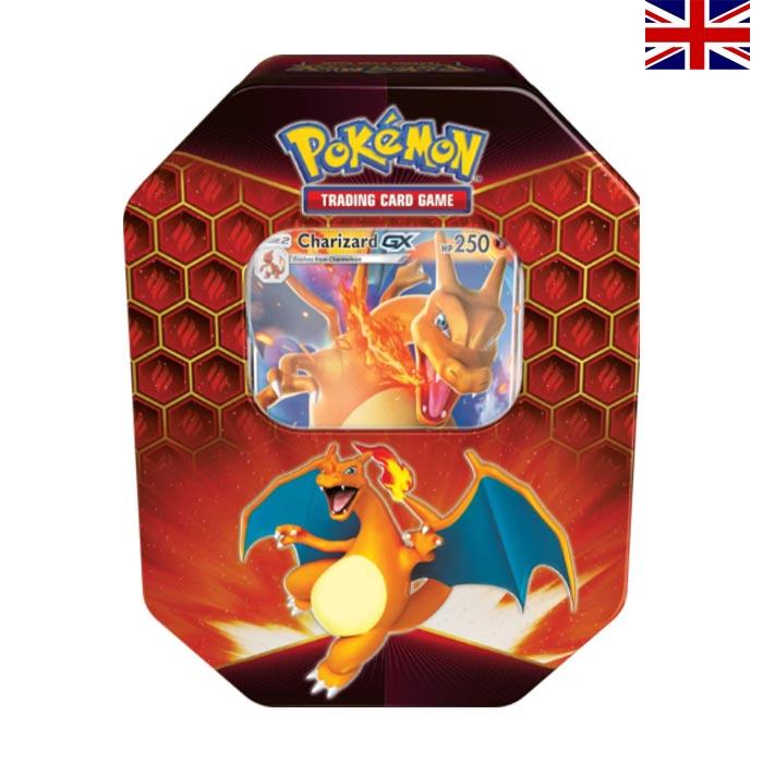 Hidden Fates Charizard GX Tin-Box - 2Sleeve