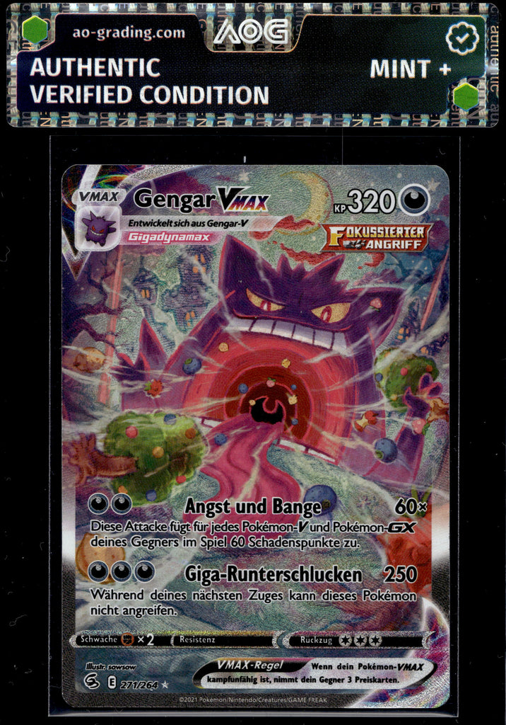 Gengar VMAX (FST 271) - German - AOG MINT+