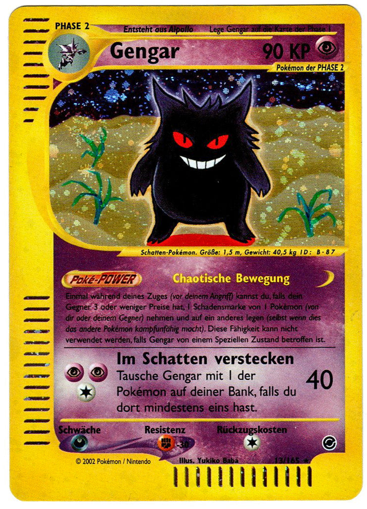 Gengar (EX 13) - German 