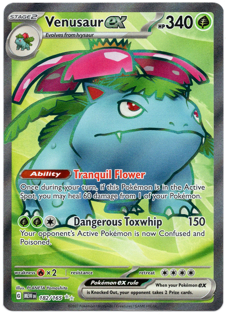 Venusaur ex (MEW 182) 