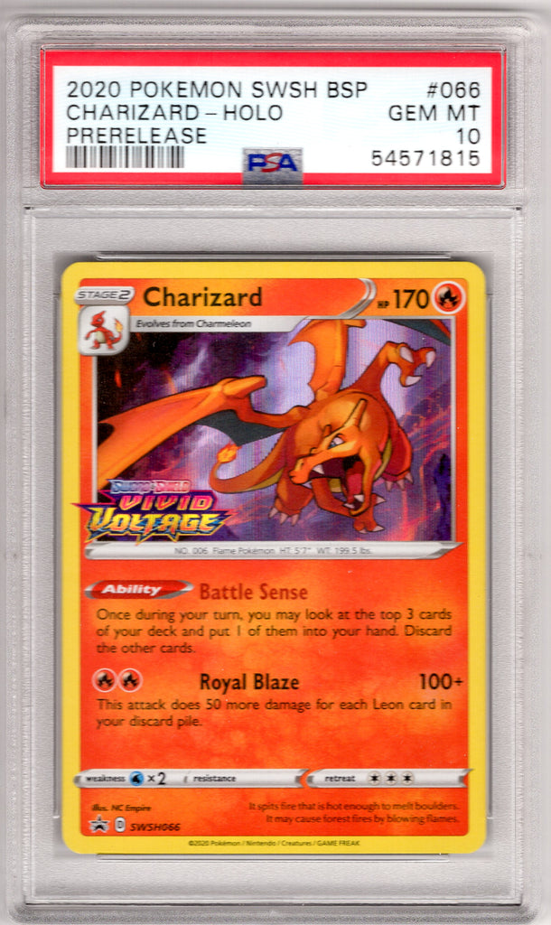 Charizard 2020 #066 PSA 10