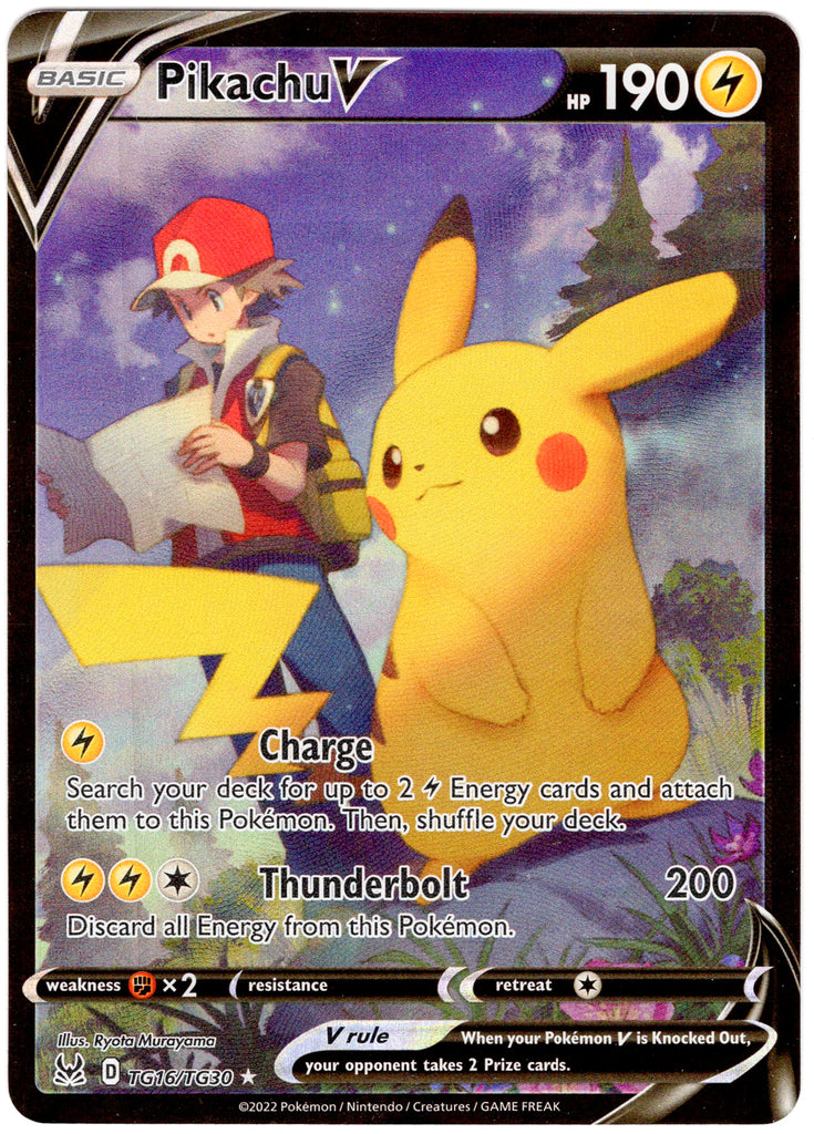 Pikachu V (LOR TG16) - Englisch