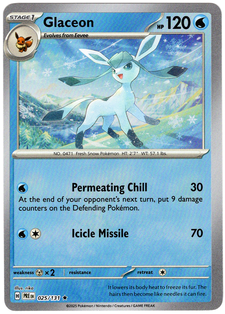 Glaziola (PRE 025) Master Ball - English 