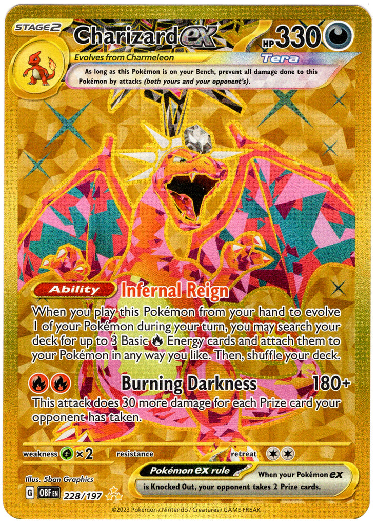 Charizard ex (OBF 228) - English 