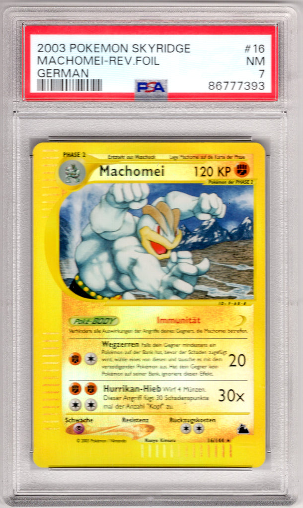 Machamp 2003 #16 PSA 7