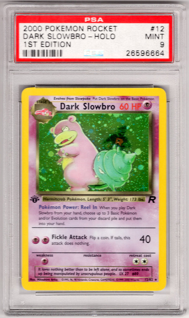 Dark Slowbro 2000 #12 PSA 9