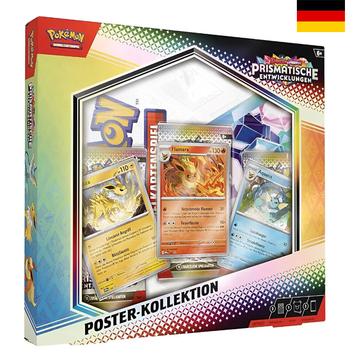 Karmesin & Purpur - Prismatische Entwicklungen Poster Kollektion - Deutsch