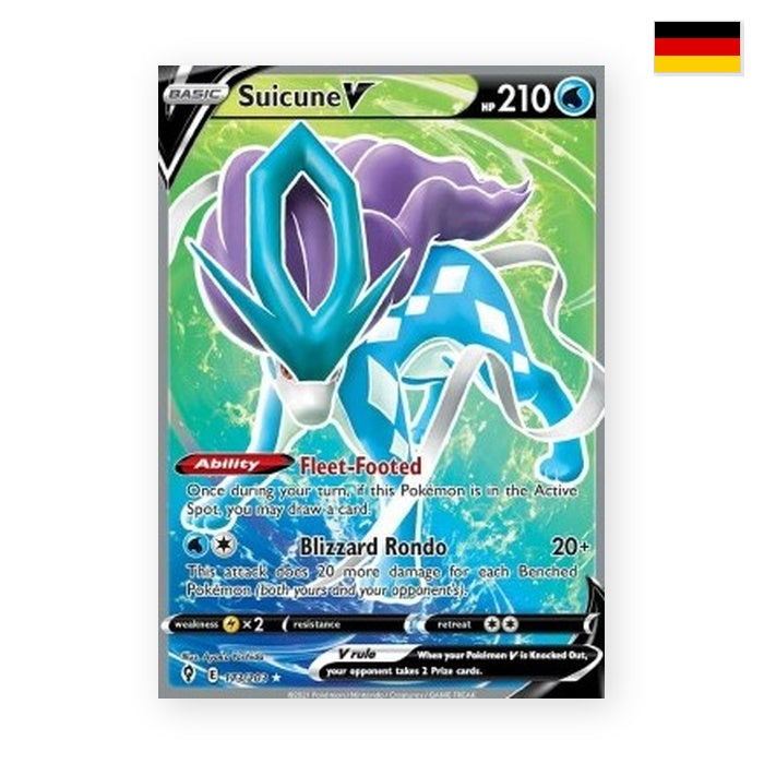 Suicune V (EVS 173) - Deutsch