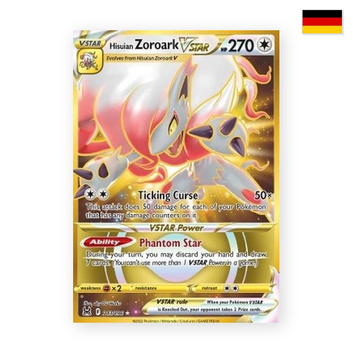 Hisui-Zoroark VSTAR (LOR 213) - Deutsch