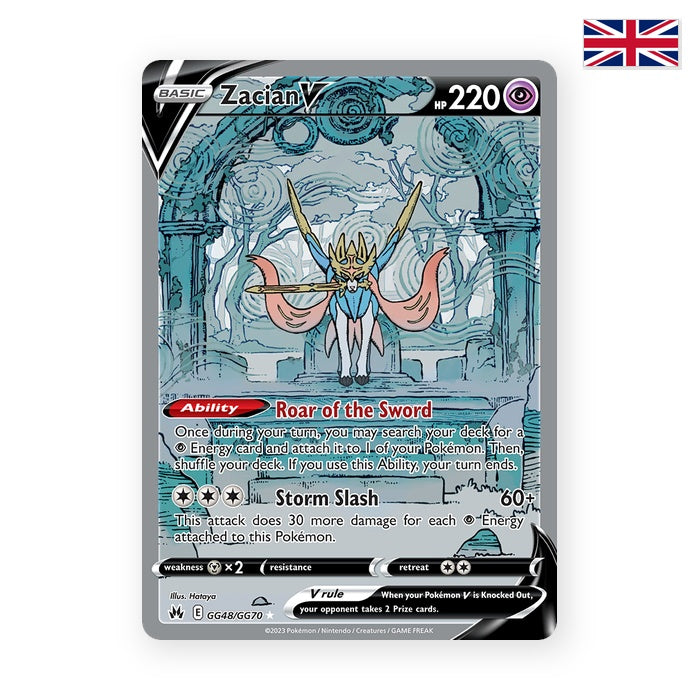 Zacian V (CRZ GG48) - Englisch