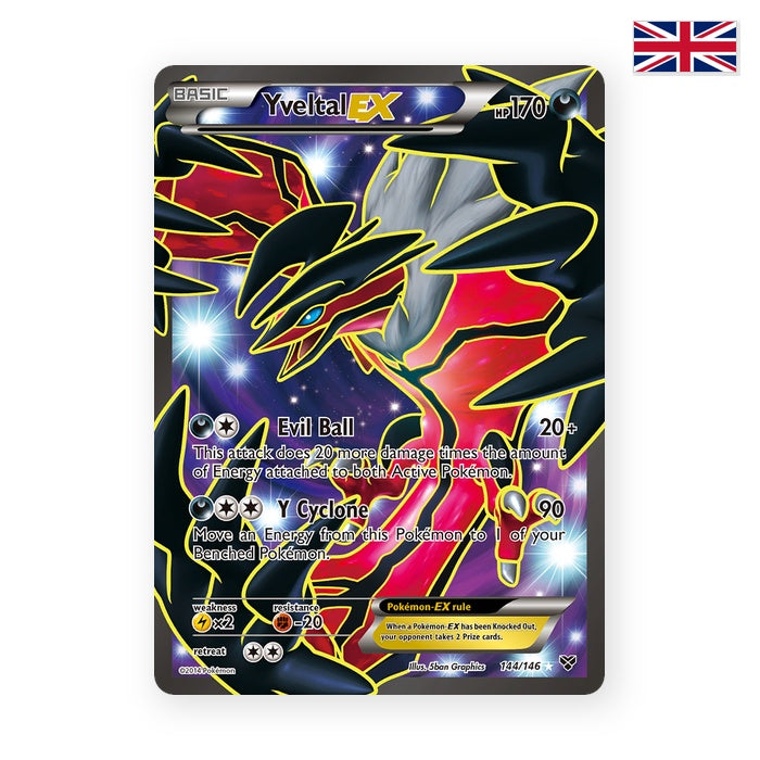 Yveltal EX (XY 144) - Englisch
