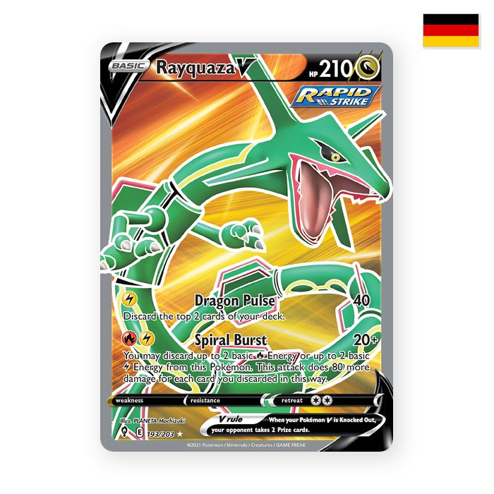 Rayquaza V (EVS 193) - Deutsch