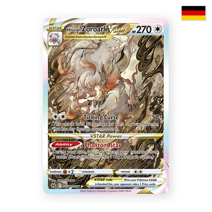 Hisui-Zoroark VSTAR (CRZ GG56) - Deutsch