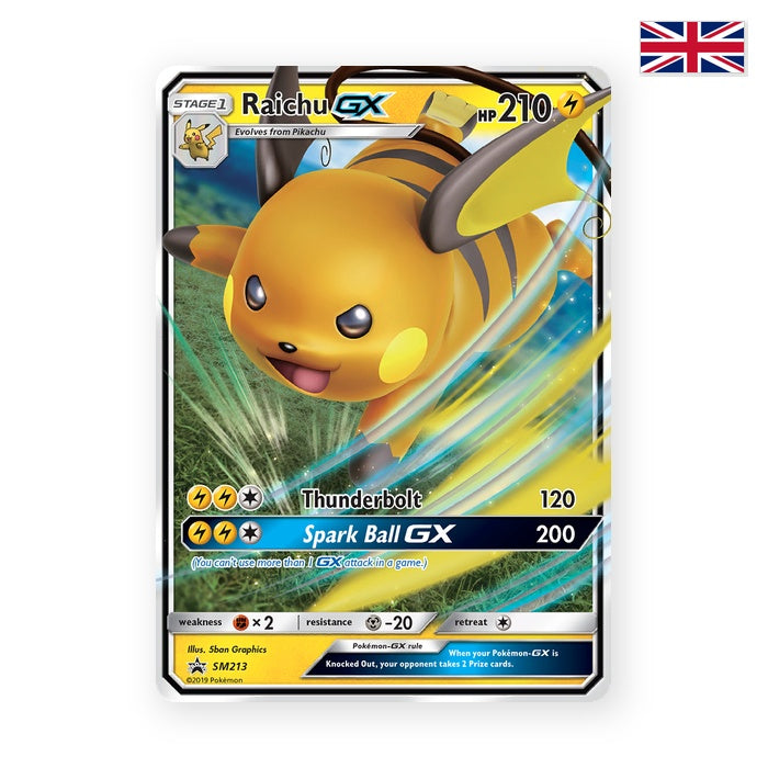 Raichu GX (SM 213) - Englisch