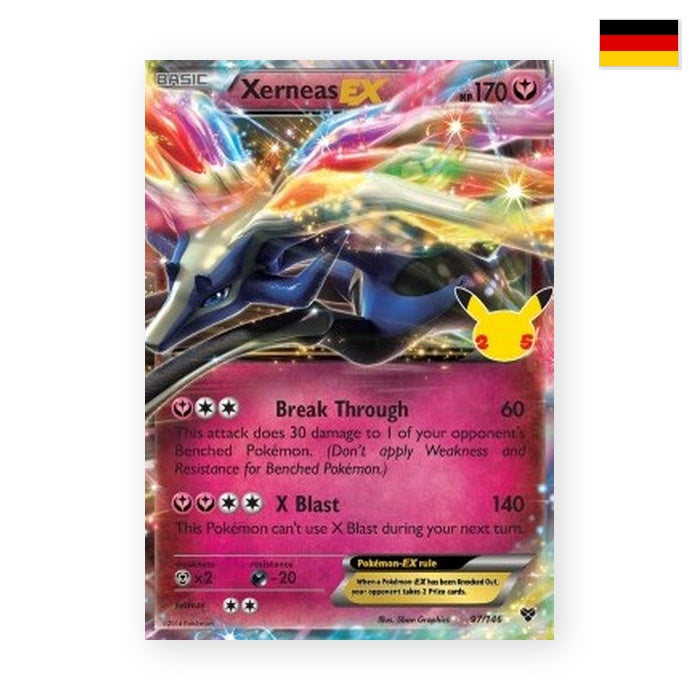 Xerneas EX (CEL XY 97) - Deutsch