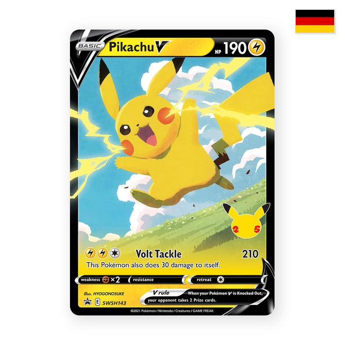 Pikachu V (SWSH 143) - Deutsch