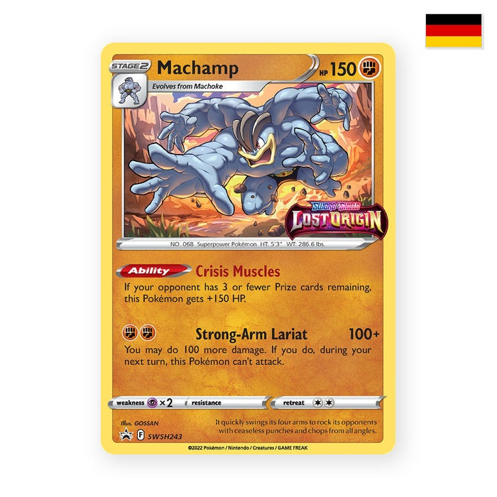 Machomei (SWSH 243) (Sealed) - Deutsch