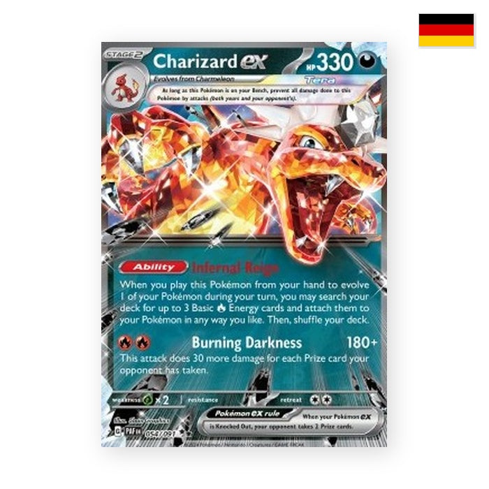 Glurak ex (PAF 054) - Deutsch