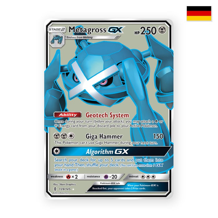 Metagross GX (GRI 139) - Deutsch