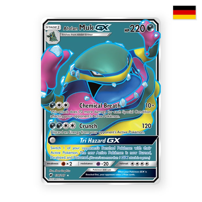 Alolan Muk GX (BUS 138) - Deutsch