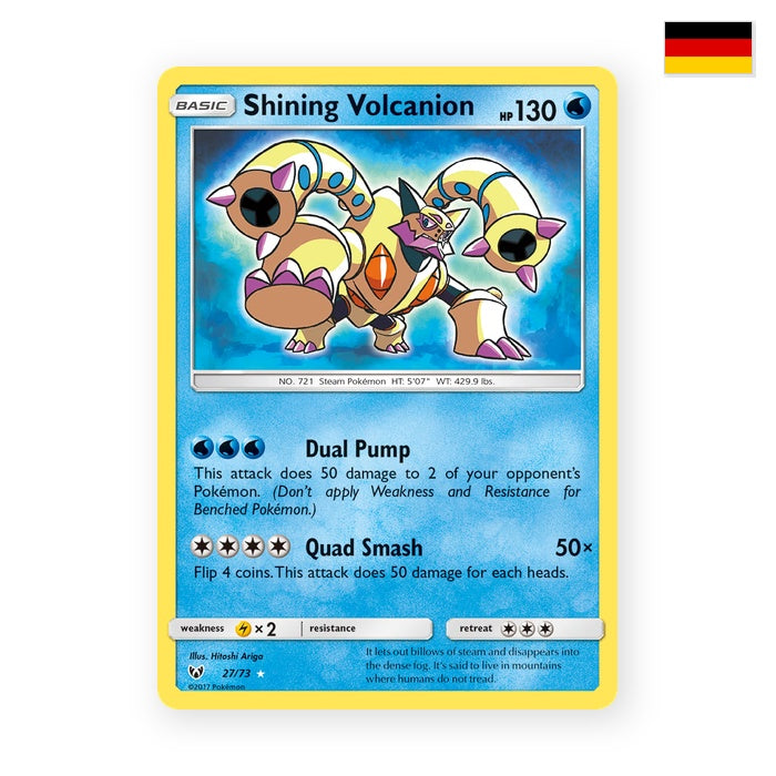 Shining Volcanion (SLG 27) - Deutsch