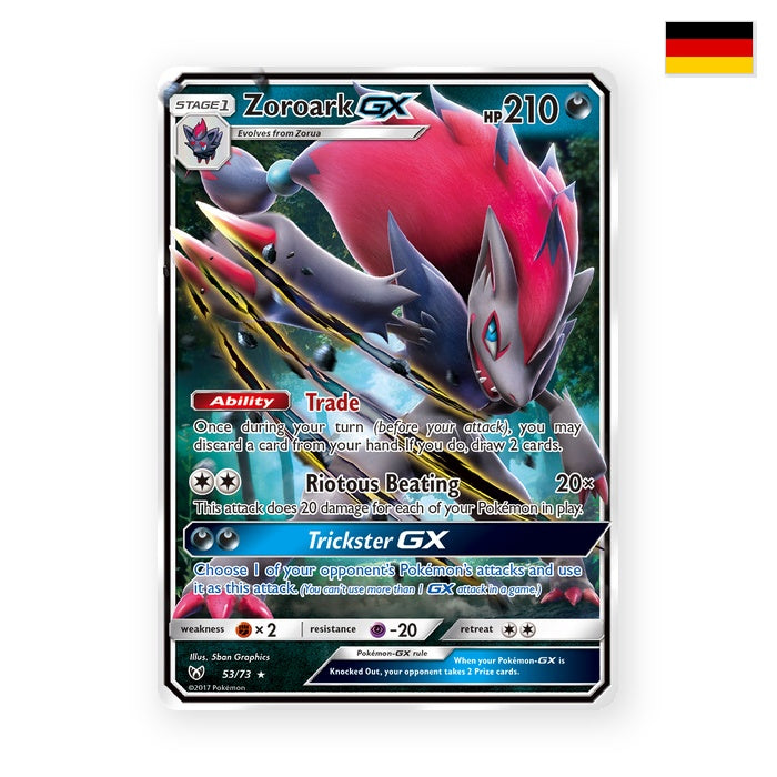 Zoroark GX (SLG 53) - Deutsch