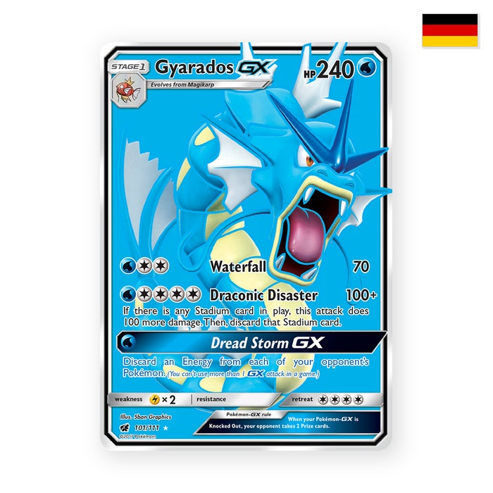 Gyarados GX (CIN 101) - Deutsch