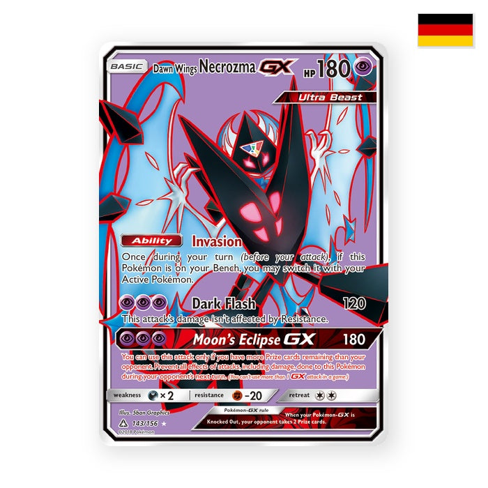 Morgenschwingen-Necrozma GX (UPR 143) - Deutsch
