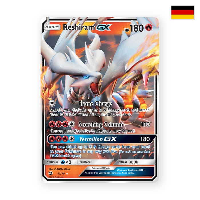 Reshiram GX (DRM 11) - Deutsch