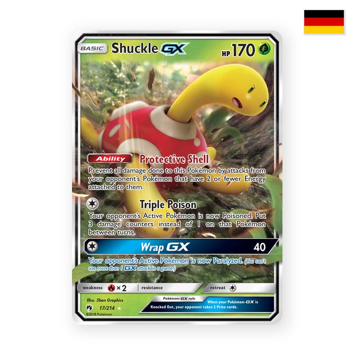 Shuckle GX (LOT 17) - Deutsch