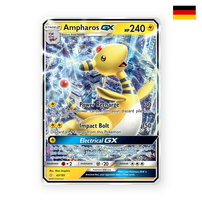 Ampharos GX (TEU 43) - Deutsch