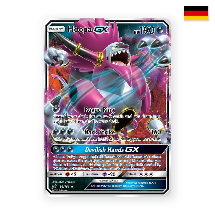 Hoopa GX (TEU 96) - Deutsch