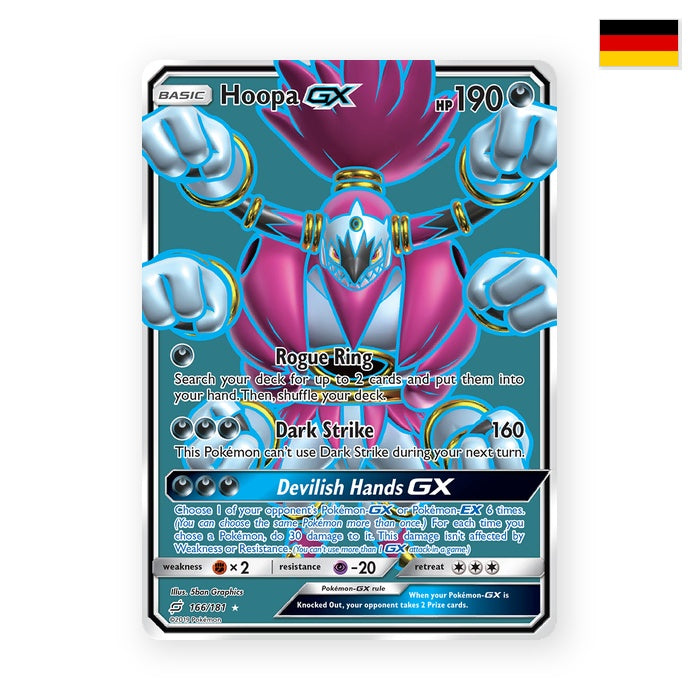 Hoopa GX (TEU 166) - Deutsch