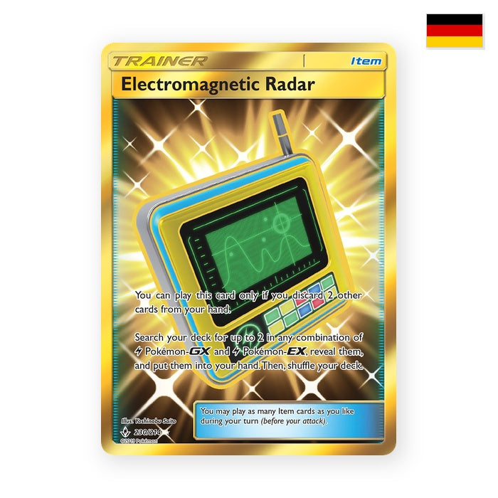 Elektromagnetisches Radar (UNB 230) - Deutsch