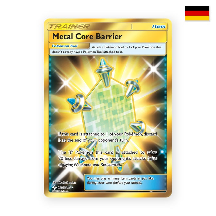 Metallkernbarriere (UNB 232) - Deutsch
