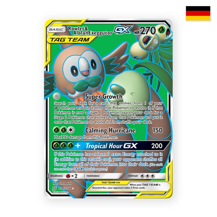 Bauz & Alola-Kokowei-GX GX (UNM 214) - Deutsch