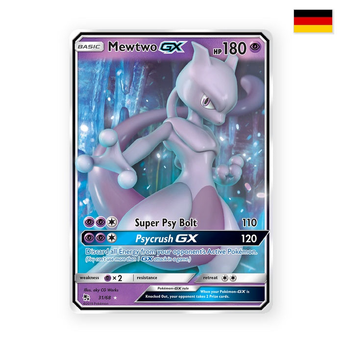 Mewtwo GX (HIF 31) - Deutsch