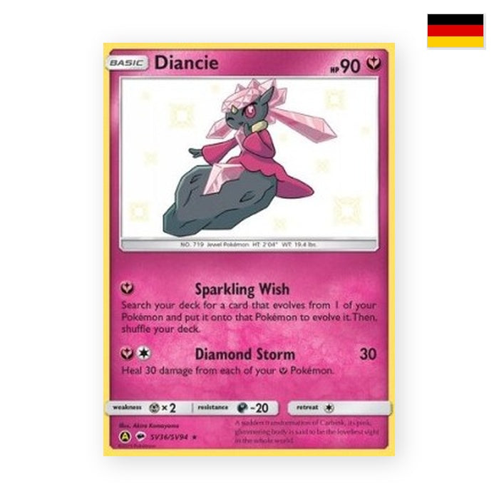 Diancie (HIF SV36) - Deutsch