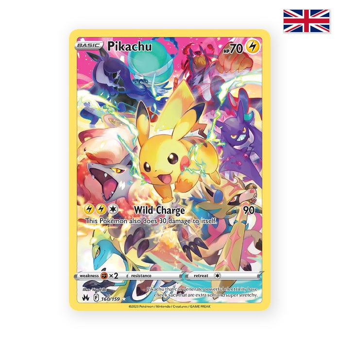 Pikachu (CRZ 160) - Englisch