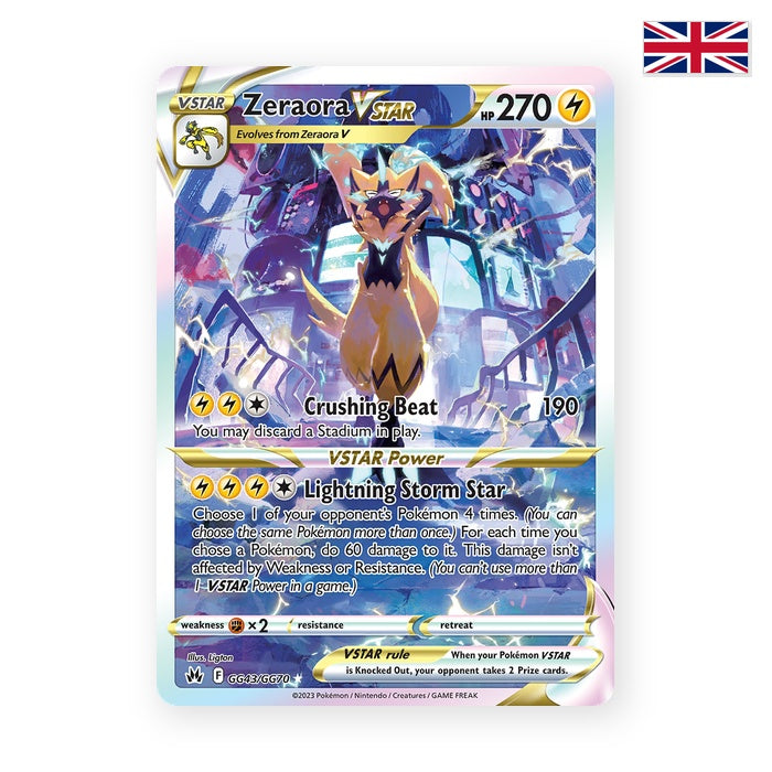 Zeraora VSTAR (CRZ GG43) - Englisch