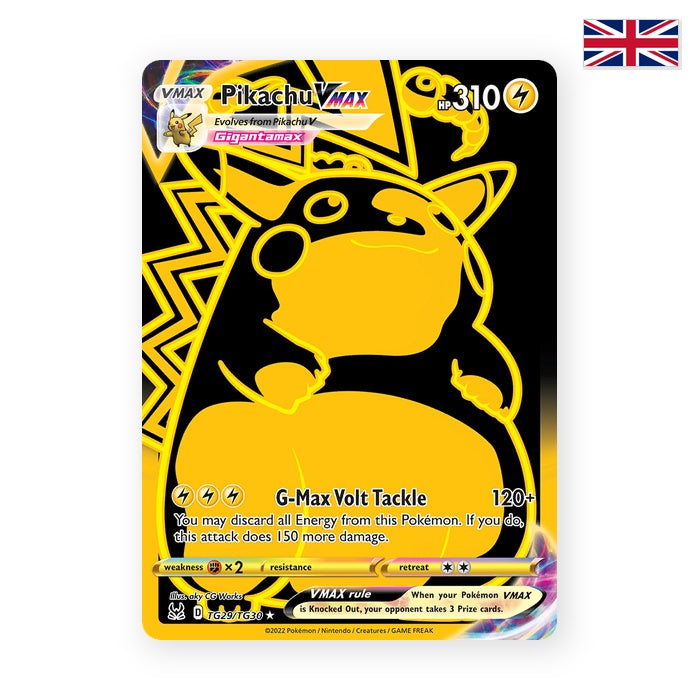 Pikachu VMAX (LOR TG29) - Englisch