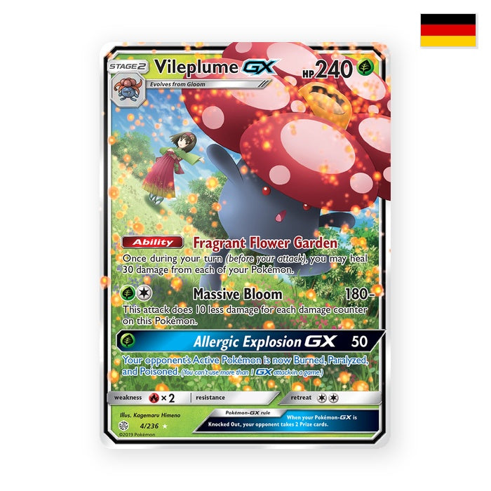 Vileplume GX (CEC 4) - Deutsch
