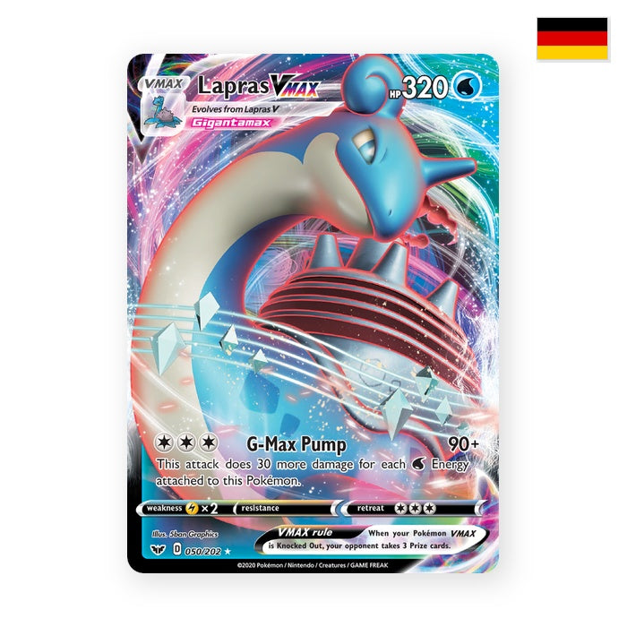 Lapras VMAX (SSH 50) - Deutsch