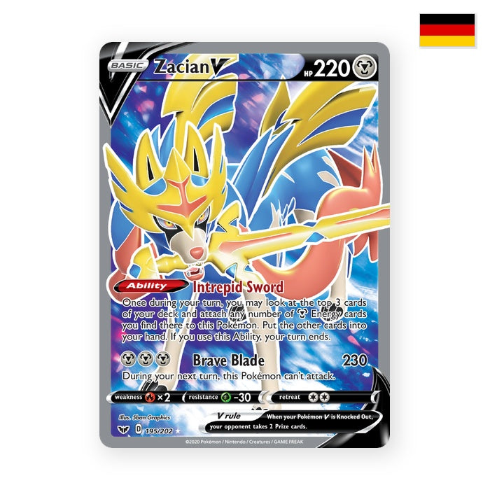 Zacian V (SSH 195) - Deutsch