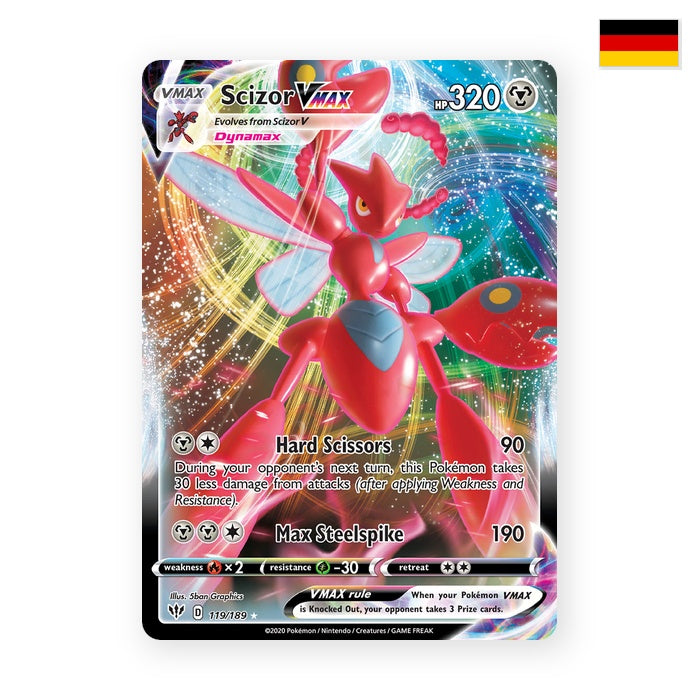 Scizor VMAX (DAA 119) - Deutsch