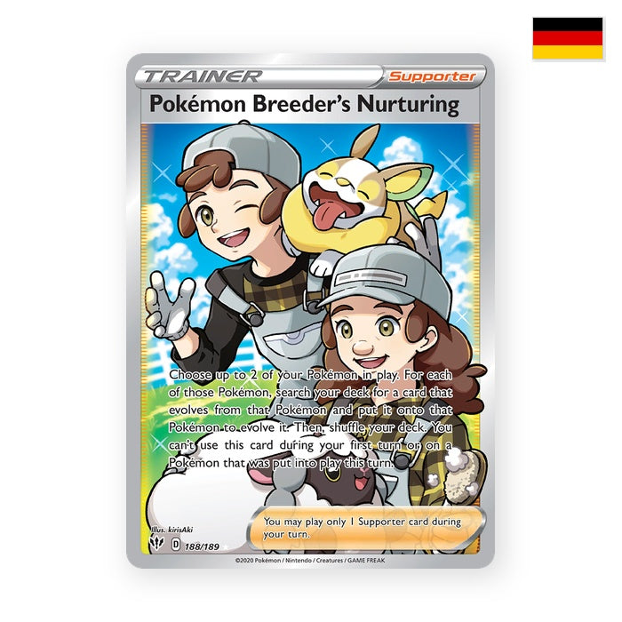 Fürsorgliche Pokémon-Züchter (DAA 188) - Deutsch
