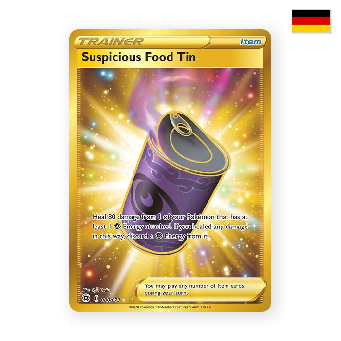 Verdächtige Konserve (CPA 80) - Deutsch