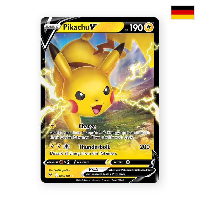 Pikachu V (VIV 43) - Deutsch