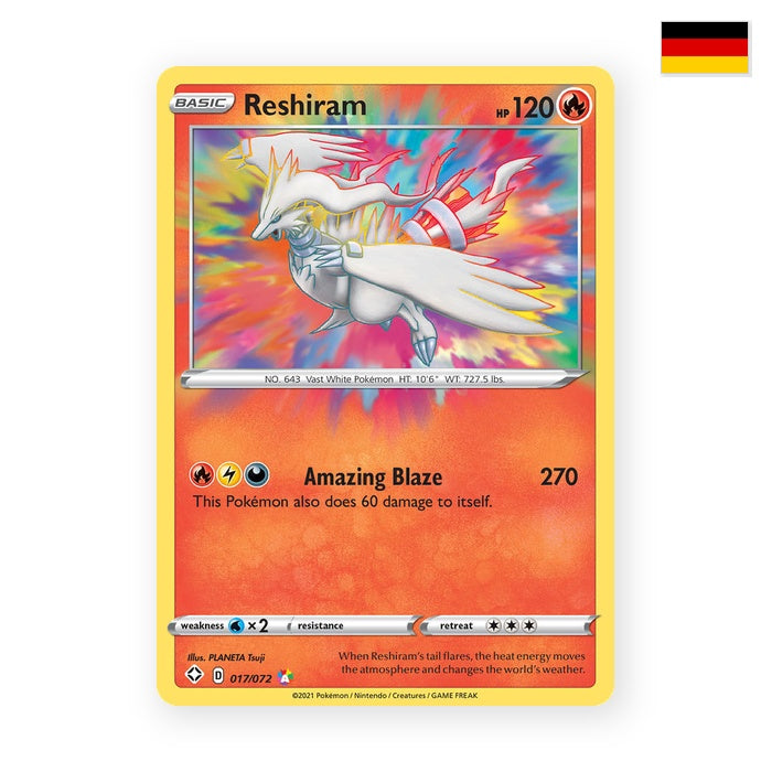 Reshiram (SHF 17) - Deutsch