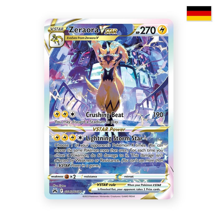 Zeraora VSTAR (CRZ GG43) - Deutsch